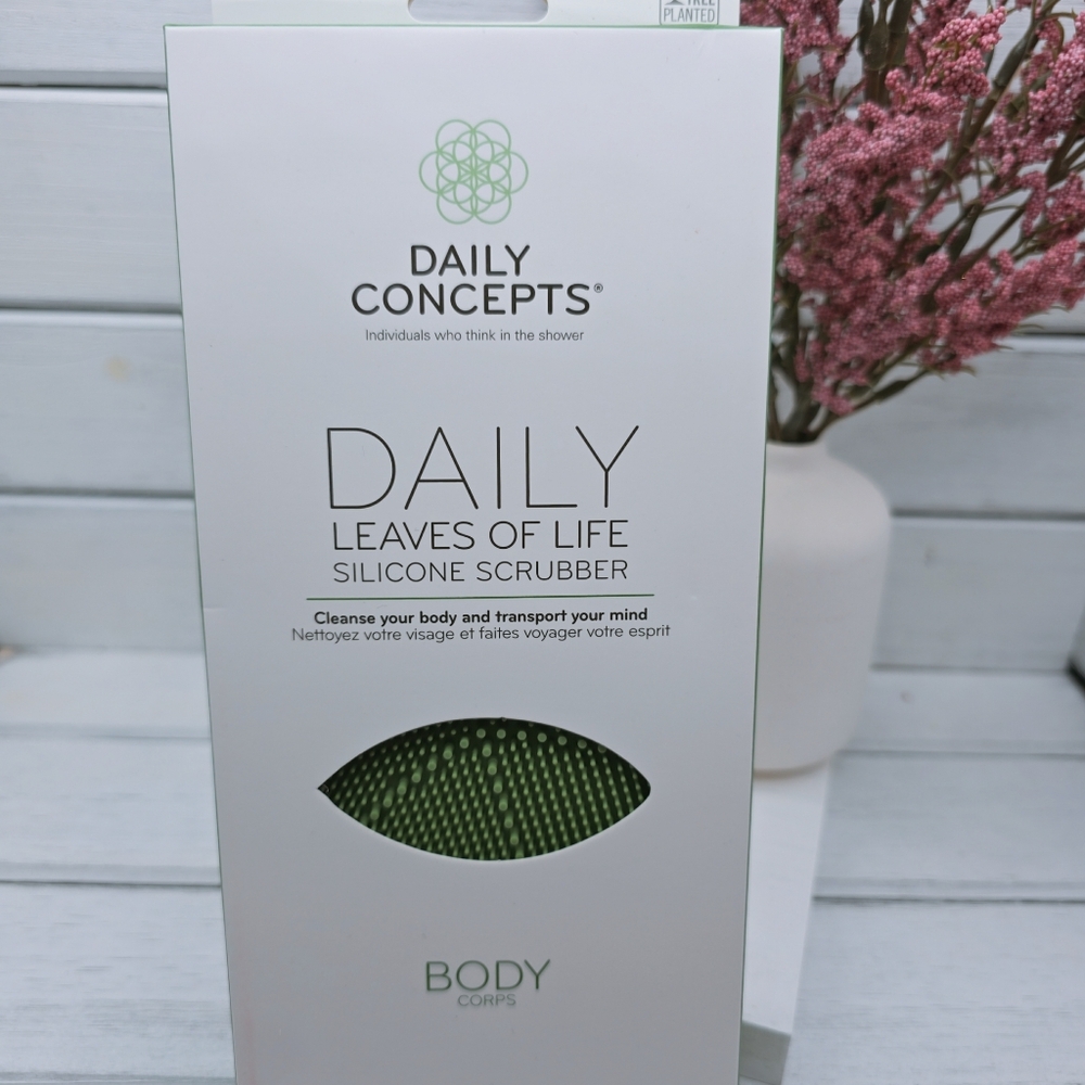 Daily Concepts Green Silicone Scrubber